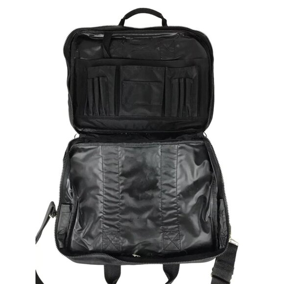 High‎ Sierra Unisex Black Miller Racing Detachable Adjustable Strap Document Bag - Picture 7 of 9